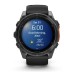 Умные часы Garmin Fenix 8, 51 мм, AMOLED, Slate Gray with black silicone band