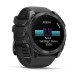 Умные часы Garmin Fenix 8, 51 мм, AMOLED, Slate Gray with black silicone band