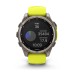 Умные часы Garmin Fenix 8, 47 мм, Solar, Sapphire Titanium with AMP yellow/graphite silicone band