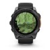 Умные часы Garmin Fenix 8, 51 мм, AMOLED, Slate Gray with black silicone band