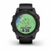 Умные часы Garmin Fenix 7 Pro Solar Edition серый с черным ремешком