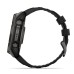Умные часы Garmin Fenix 8, 51 мм, Solar, Sapphire Carbon Gray DLC Titanium with Black/Pebble Gray Silicone