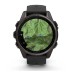 Умные часы Garmin Fenix 8, 43 мм, AMOLED, Sapphire Carbon Gray DLC Titanium with black/pebble gray silicone band