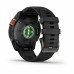 Умные часы Garmin Fenix 7 Pro Solar Edition серый с черным ремешком