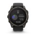 Умные часы Garmin Fenix 8, 51 мм, Solar, Sapphire Carbon Gray DLC Titanium with Black/Pebble Gray Silicone