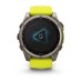 Умные часы Garmin Fenix 8, 51 мм, Solar, Sapphire Titanium with AMP yellow/graphite silicone band
