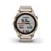 Умные часы Garmin Fenix 7S Sapphire Solar титановый кремовый с нейлоновым ремешком