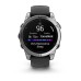 Умные часы Garmin Fenix E, 47 мм, AMOLED, stainless steel with a black silicone band