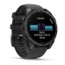 Умные часы Garmin Fenix 8, 47 мм, AMOLED, Slate Gray with black silicone band