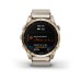 Умные часы Garmin Fenix 7S Sapphire Solar титановый кремовый с нейлоновым ремешком