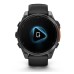 Умные часы Garmin Fenix 8, 47 мм, AMOLED, Slate Gray with black silicone band