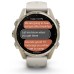 Умные часы Garmin Fenix 8, 43 мм, AMOLED, Sapphire Soft Gold with fog Gray/Dark sandstone silicone band