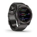 Умные часы Garmin Fenix 7X Sapphire Solar титановый угольно-серый DLC с угольно-серым титановым DLC браслетом