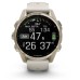 Умные часы Garmin Fenix 8, 43 мм, AMOLED, Sapphire Soft Gold with fog Gray/Dark sandstone silicone band