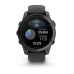 Умные часы Garmin Fenix E, 47 мм, AMOLED, Slate gray steel with black silicone band