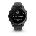 Умные часы Garmin Fenix E, 47 мм, AMOLED, Slate gray steel with black silicone band