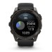Умные часы Garmin Fenix 8, 51 мм, AMOLED, Sapphire Carbon Gray DLC Titanium with Black/Pebble Gray Silicone