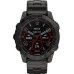 Умные часы Garmin Fenix 7 Sapphire Solar титановый угольно-серый DLC с угольно-серым титановым DLC браслетом