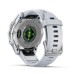 Умные часы Garmin Fenix 8, 43 мм, AMOLED, Silver with White Stone silicone band