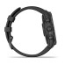 Умные часы Garmin Fenix 7 Sapphire Solar титановый черный DLC с черным ремешком