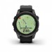 Умные часы Garmin Epix Pro (Gen 2) Sapphire Edition 42 мм, титановый, угольно-серый, DLC, черный ремешок