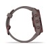 Умные часы Garmin Fenix 7S Sapphire Solar титановый темно-бронзовый с сланцево-серым силиконовым ремешком