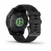 Умные часы Garmin Fenix 7 Pro Sapphire Solar титановый угольно-серый DLC с черным ремешком