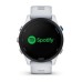 Умные часы Garmin Forerunner 255 Music с белым ремешком