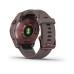 Умные часы Garmin Fenix 7S Sapphire Solar титановый темно-бронзовый с сланцево-серым силиконовым ремешком