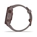 Умные часы Garmin Fenix 7S Sapphire Solar титановый темно-бронзовый с сланцево-серым силиконовым ремешком