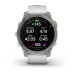 Умные часы Garmin Epix (Gen 2) Sapphire титановый белый