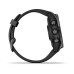 Умные часы Garmin Fenix 7S Sapphire Solar титановый угольно-серый DLC с силиконовым ремешком