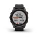 Умные часы Garmin Fenix 7S Sapphire Solar титановый угольно-серый DLC с силиконовым ремешком