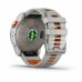 Умные часы Garmin Fenix 7X Pro Sapphire Solar Edition Титановый корпус с дымчато-серым оранжевым ремешком