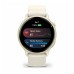 Умные часы Garmin Vivoactive 6 лунно-золотистый с ремешком цвета слоновой кости