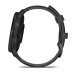 Умные часы Garmin Venu 3 черные с серым безелем и кожаным ремешком