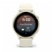 Умные часы Garmin Vivoactive 6 лунно-золотистый с ремешком цвета слоновой кости