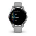 Умные часы Garmin Venu 2 PLUS серые с серебристым безелем и силиконовым ремешком