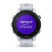 Умные часы Garmin Forerunner 255S Music с белым ремешком