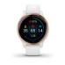 Умные часы Garmin Venu 2S белые цвета розовое золото
