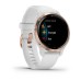 Умные часы Garmin Venu 2S белые цвета розовое золото