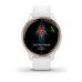 Умные часы Garmin Venu 2S белые цвета розовое золото