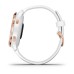 Умные часы Garmin Venu 2S белые цвета розовое золото