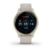 Умные часы Garmin Venu 2S песочного цвета с золотистым безелем