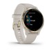 Умные часы Garmin Venu 2S песочного цвета с золотистым безелем