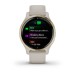 Умные часы Garmin Venu 2S песочного цвета с золотистым безелем