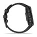 Умные часы Garmin Epix Pro (Gen 2) Standard Edition 47 mm Slate Grey, титановый угольно-серый, DLC, черный силиконовый ремешок