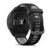 Умные часы Garmin Forerunner 965 черные, темно-серый DLC титановый безель, с черным ремешком
