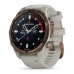 Умные часы Garmin Descent MK3i - 43 мм Бронзовый титан с PVD-покрытием, силиконовый ремешок французского серого цвета и трансивер Descent T2
