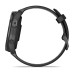 Умные часы Garmin Forerunner 965 черные, темно-серый DLC титановый безель, с черным ремешком